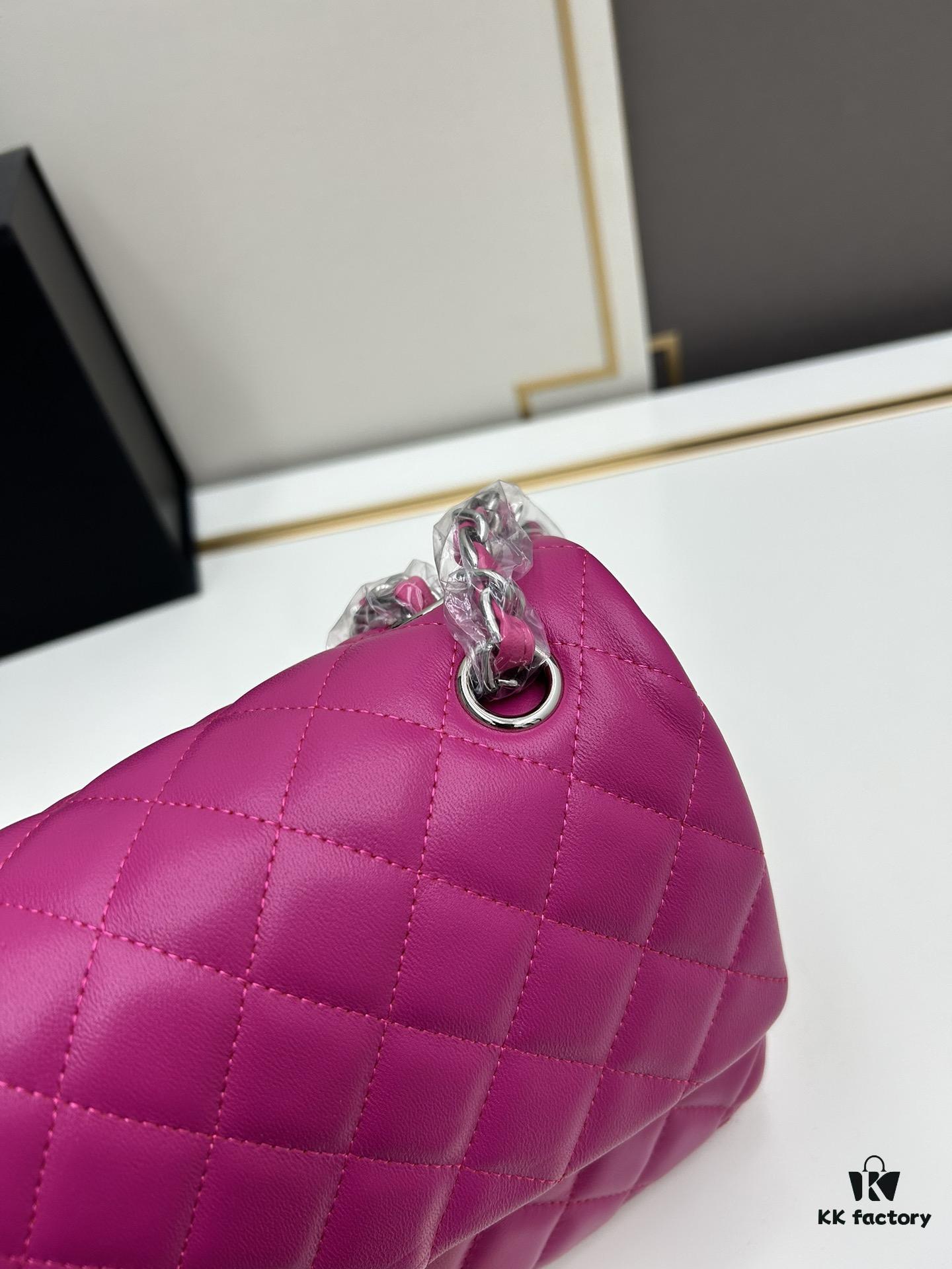 69304f20f09edb6de4c4e9c4 Chanel Classic CF1112, Lambskin with Electroplated Hardware, Special Glaze-Treated Metal Components for Long-Lasting Color Retention, Premium Calfskin with Gold-Tone Hardware – Authentic Custom Import Level, Ultimate Material, Silhouette, and Handfeel Experience, Perfect for Friends' Gatherings, The Most Timeless Classic with Exceptional Value