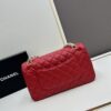 69304f26f09edb6de4c4e9cd Chanel Classic CF1112 Lambskin Electroplated Hardware with Glazed Finish, Full-grain Leather Gold Tone Buckle, Authentic Custom Overseas Procurement Grade