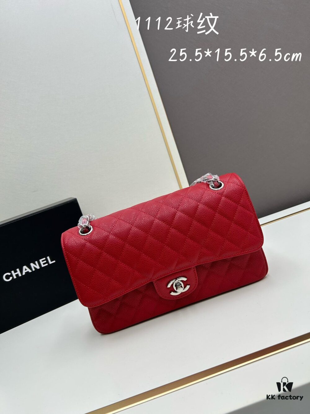 69304f3bf09edb6de4c4e9ec Chanel Classic CF1112 Calfskin Quilted Texture, Electroplated Hardware with Special Glazing Treatment for Long-Lasting Color Retention, Genuine Leather Gold Tone Clasp
