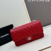 69304f3bf09edb6de4c4e9ec Chanel Classic CF1112 Calfskin Quilted Texture, Electroplated Hardware with Special Glazing Treatment for Long-Lasting Color Retention, Genuine Leather Gold Tone Clasp