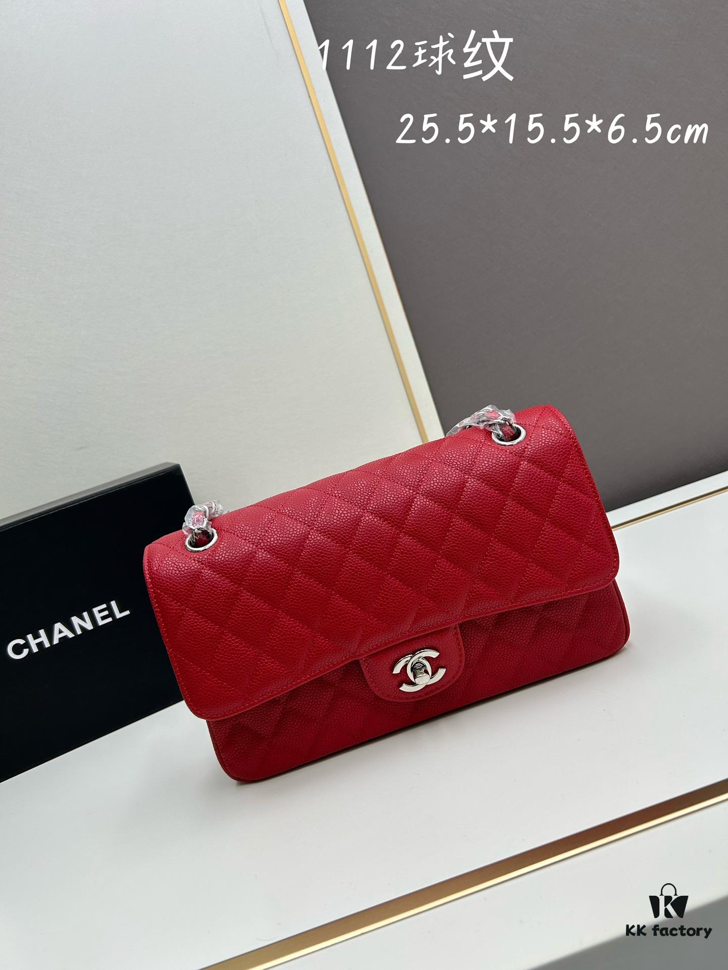69304f40f09edb6de4c4e9f2 Chanel Classic CF1112 Calfskin Quilted Texture, Electroplated Hardware with Special Glazing Treatment for Long-Lasting Color Retention, Genuine Leather Gold Tone Buckle – Authentic Custom Overseas Procurement Grade