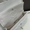 69304f46f09edb6de4c4e9f8 Chanel Classic CF1112 Calfskin Grain Texture Handbag with Electroplated Hardware