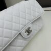 69304f47f09edb6de4c4e9fd Chanel Classic CF1112 Calfskin Grain Texture Handbag with Electroplated Hardware