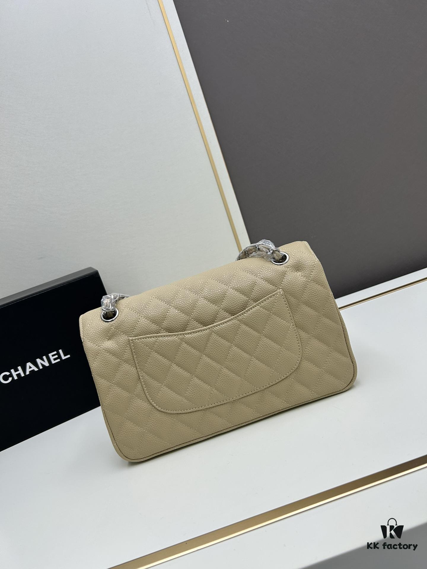 69304f4cf09edb6de4c4ea00 Chanel Classic CF1112 Calfskin Quilting Texture, Electroplated Hardware with Special Glaze Coating for Long-Lasting Color Retention, Genuine Leather Gold Buckle – Authentic Custom Import Level