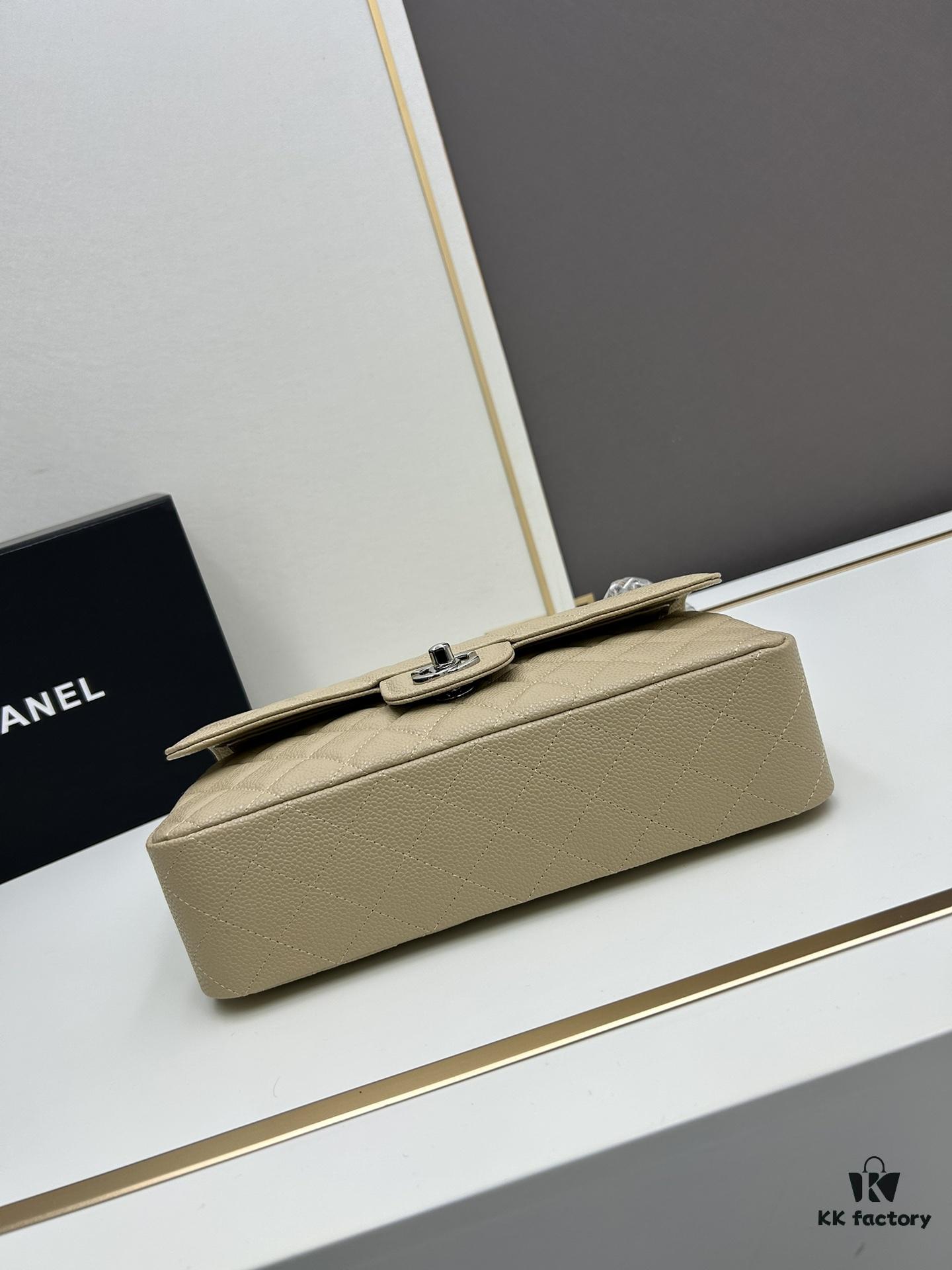 69304f4cf09edb6de4c4ea02 Chanel Classic CF1112 Calfskin Quilting Texture, Electroplated Hardware with Special Glaze Coating for Long-Lasting Color Retention, Genuine Leather Gold Buckle – Authentic Custom Import Level