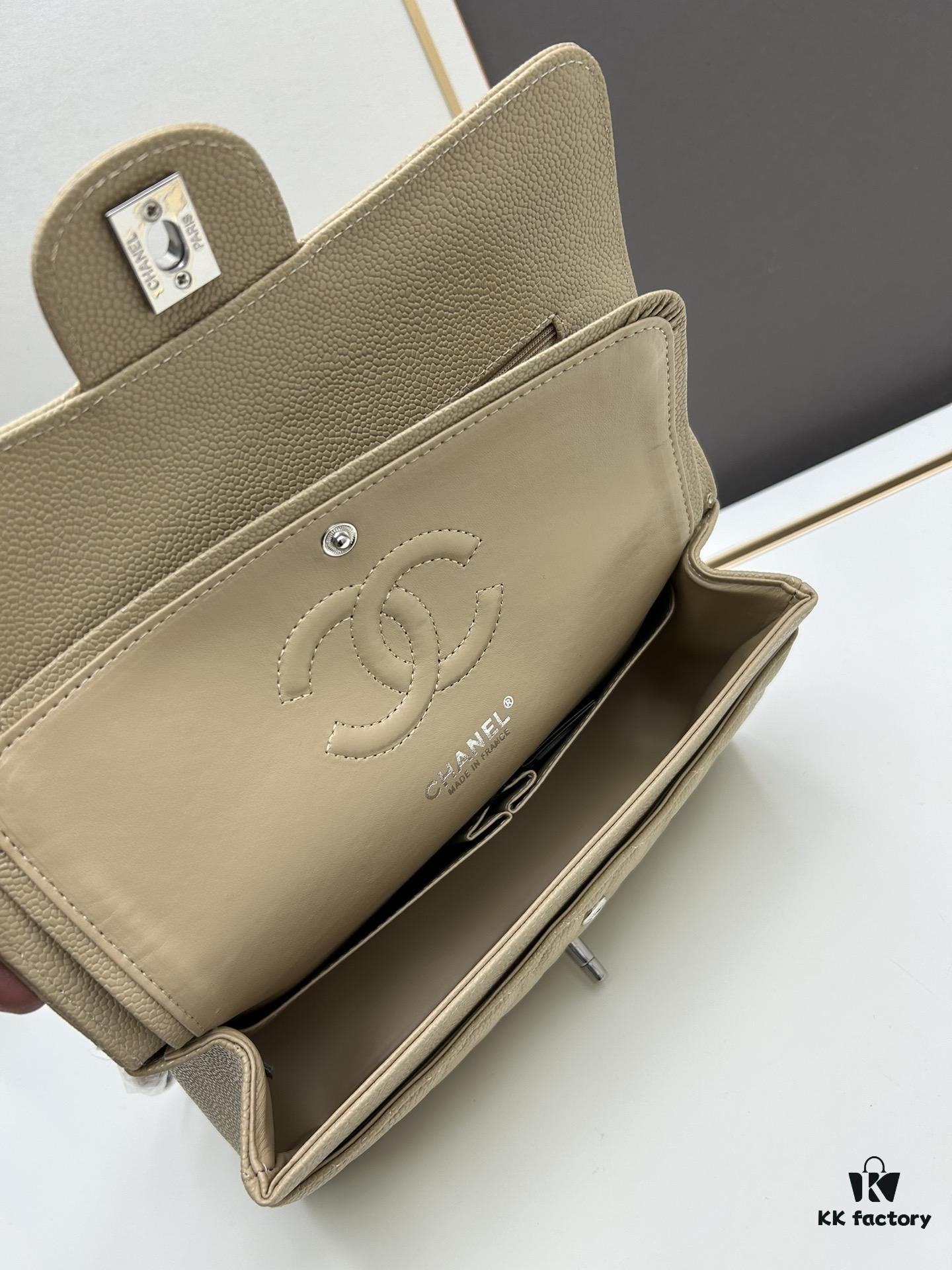 69304f60f09edb6de4c4ea12 Chanel Classic CF1112 Calfskin Quilting Texture, Electroplated Hardware with Special Glaze Coating for Long-Lasting Color Retention, Genuine Leather Gold Buckle – Authentic Custom Import Level