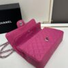 69304f60f09edb6de4c4ea13 Chanel Classic CF1112 Calfskin Grain Texture Handbag with Electroplated Hardware