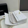 69304f65f09edb6de4c4ea1b Chanel Classic CF1112 Calfskin Grain Texture, Electroplated Hardware with Special Glazing Treatment for Long-Lasting Color Retention, Genuine Leather Gold Buckle