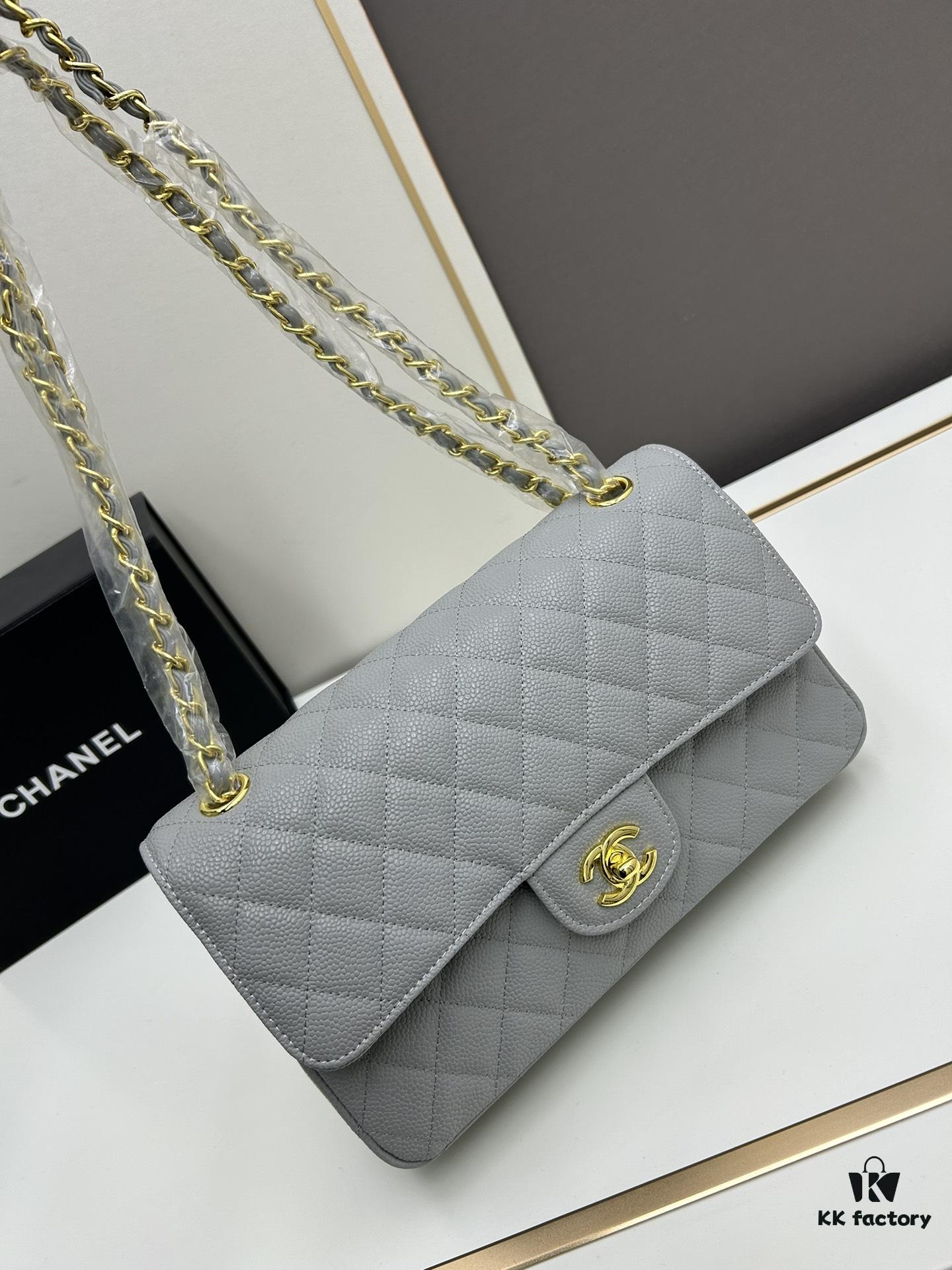 Chanel Classic CF1112 Lambskin Grain Texture, Electroplated Hardware with Special Glaze Coating for Long-Lasting Fade Resistance, Premium Custom Version