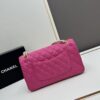 69304f6ff09edb6de4c4ea23 Chanel Classic CF1112 Lambskin Quilted Matelassé with Electroplated Hardware, Special Glaze-Treated for Long-Lasting Color