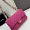 69304f6ff09edb6de4c4ea24 Chanel Classic CF1112 Lambskin Quilted Matelassé with Electroplated Hardware, Special Glaze-Treated for Long-Lasting Color