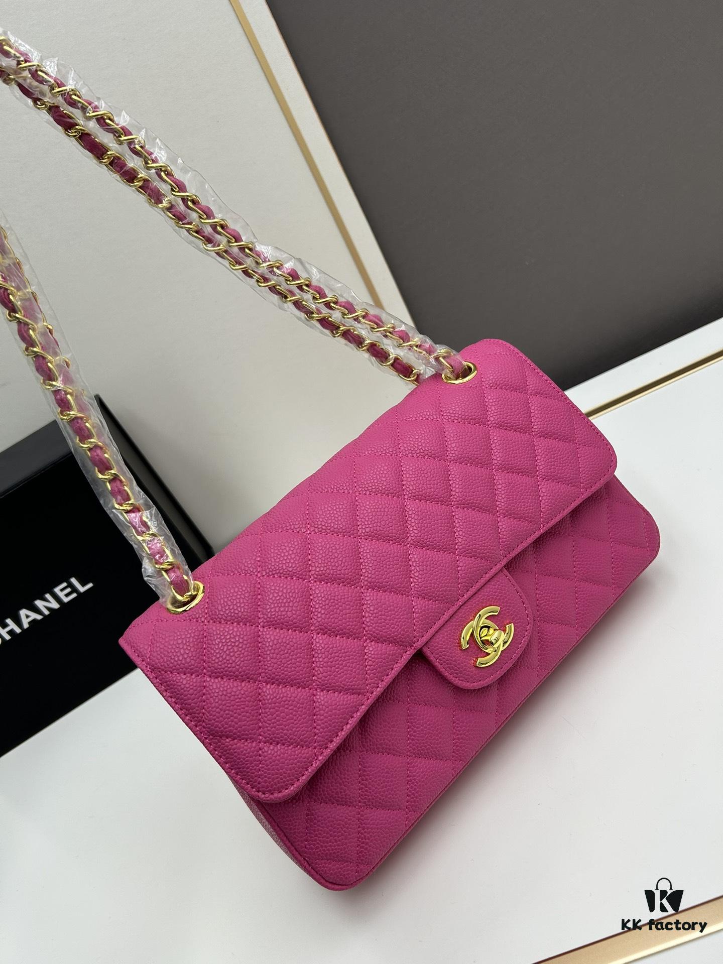69304f6ff09edb6de4c4ea24 Chanel Classic CF1112 Lambskin Quilted Matelassé with Electroplated Hardware, Special Glaze-Treated for Long-Lasting Color