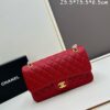 69304f76f09edb6de4c4ea2a Chanel Classic CF1112, Calf Grain Leather, Electroplated Hardware with Special Glaze Sealing for Long-Lasting Color Retention, Premium Custom Replica Level