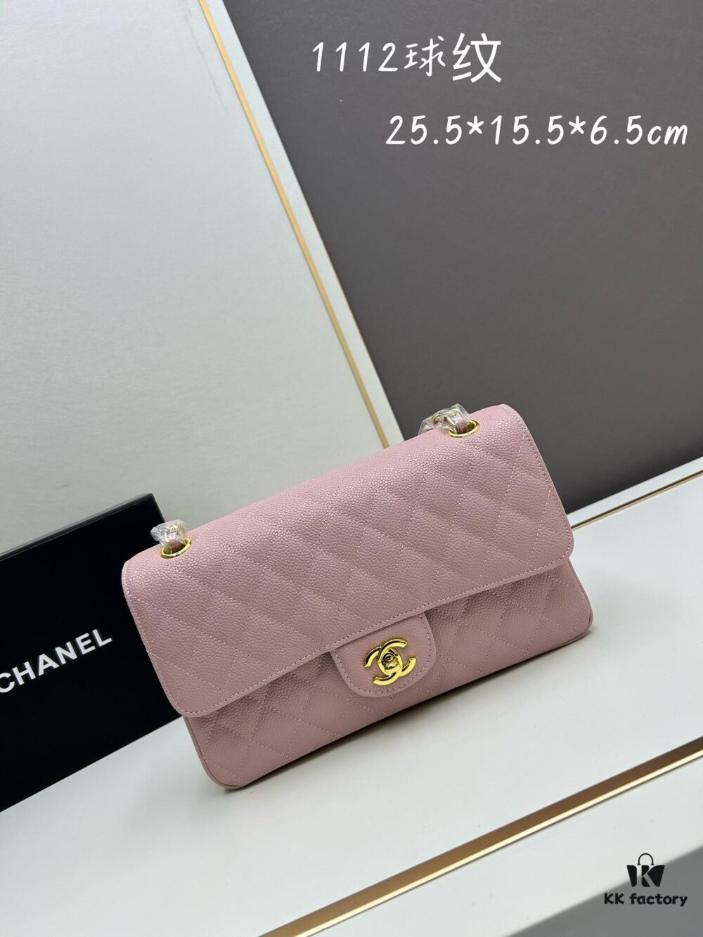69304f7ef09edb6de4c4ea33 Chanel Classic CF1112 Calfskin Grain Texture, Electroplated Hardware with Special Glazing Treatment for Long-Lasting Color Retention, Premium Custom Authentic-Level Overseas Proxy Purchase Grade