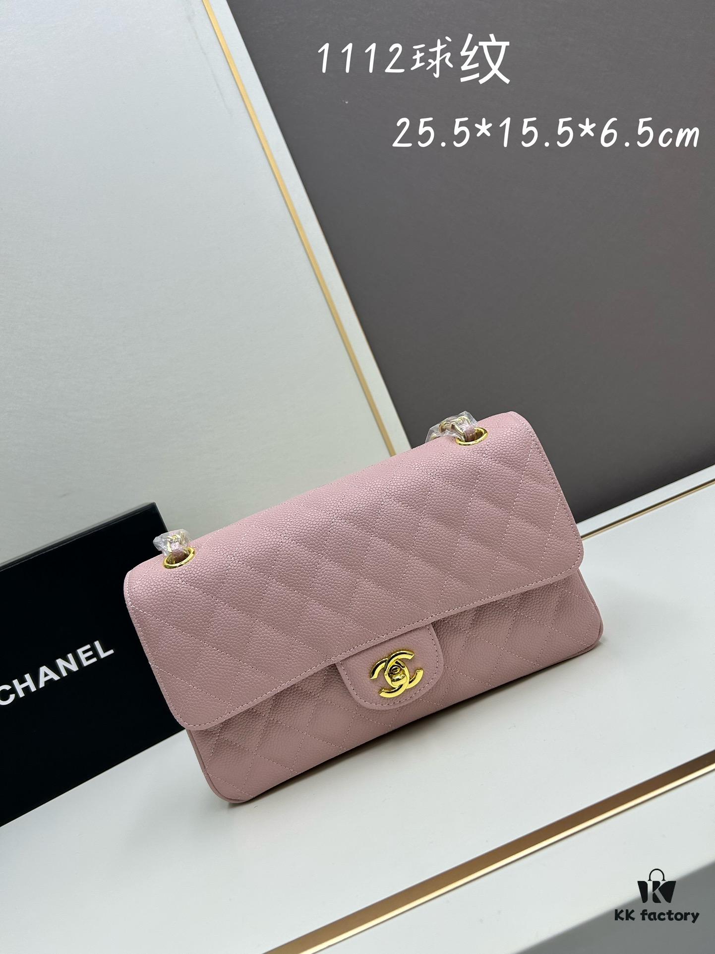 69304f7ef09edb6de4c4ea33 Chanel Classic CF1112 Calfskin Grain Texture, Electroplated Hardware with Special Glazing Treatment for Long-Lasting Color Retention, Premium Custom Authentic-Level Overseas Proxy Purchase Grade
