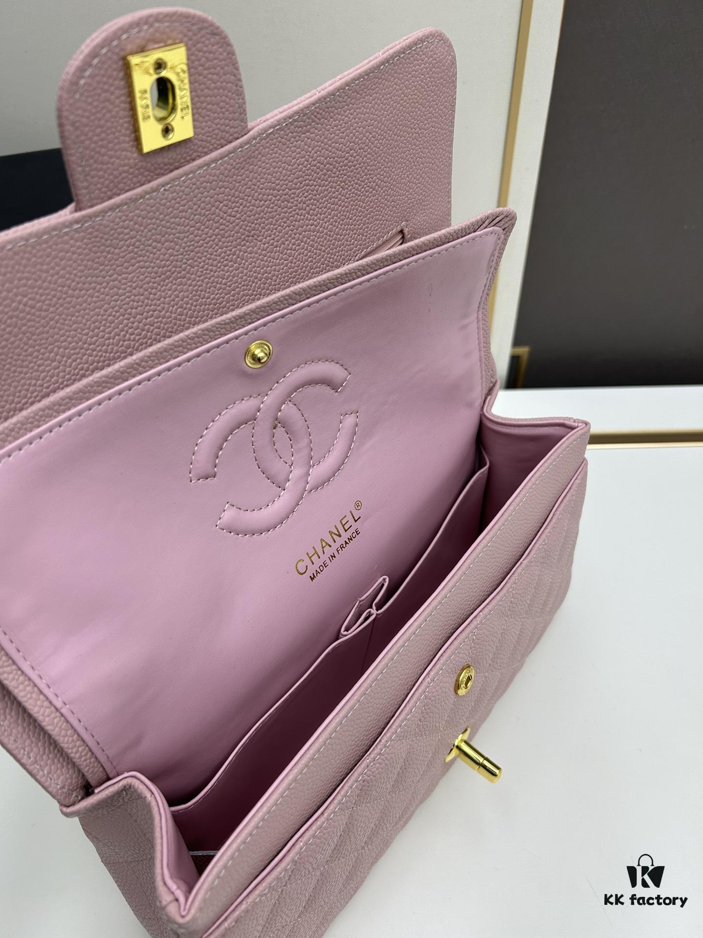 69304f84f09edb6de4c4ea39 Chanel Classic CF1112 Calfskin Grain Texture, Electroplated Hardware with Special Glazing Treatment for Long-Lasting Color Retention, Premium Custom Authentic-Level Overseas Proxy Purchase Grade