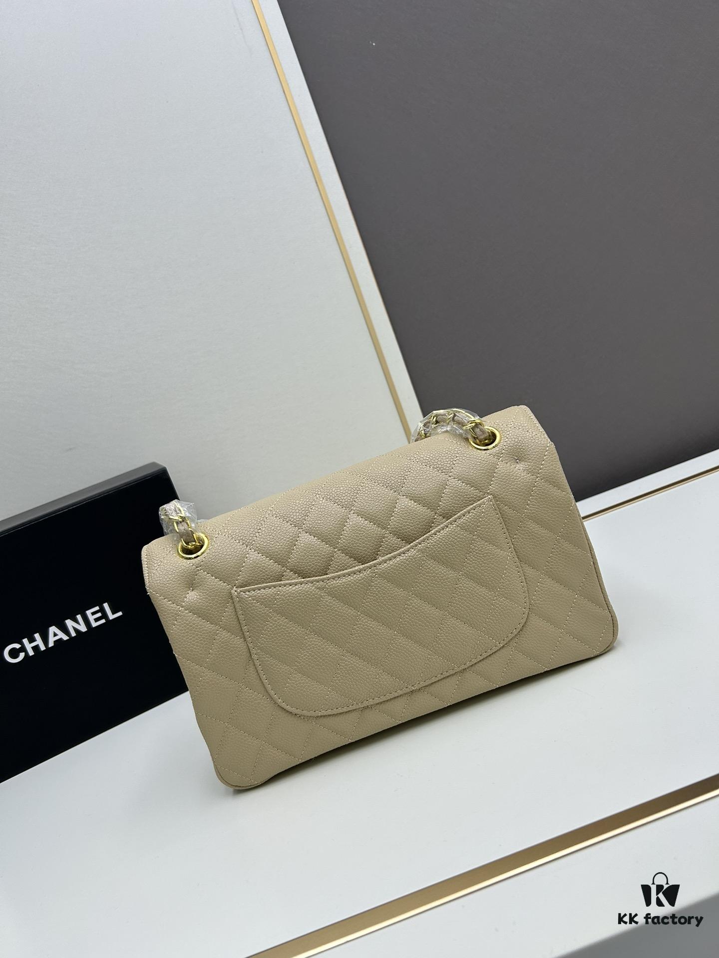 69304f88f09edb6de4c4ea3a Chanel Classic CF1112, Calfskin Grain Texture, Electroplated Hardware with Special Glazed Coating for Long-Lasting Fade Resistance, Gold-Tone Calfskin Buckle – Authentic Custom Import Grade