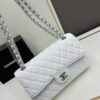 69304f8bf09edb6de4c4ea40 Chanel Classic CF1112 Calfskin Grain Texture Handbag with Electroplated Hardware