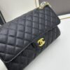 69304f91f09edb6de4c4ea48 Chanel Classic CF1112 Calfskin Quilted Texture with Electroplated Hardware, Special Glaze-Treated for Long-Lasting Color Retention