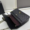 69304f93f09edb6de4c4ea4b Chanel Classic CF1112 Calfskin Quilted Texture with Electroplated Hardware, Special Glaze-Treated for Long-Lasting Color Retention