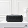 CHANEL24K New Mini Camera Bag - Elegant Lambskin with Metallic Chain, Chic and Versatile Design