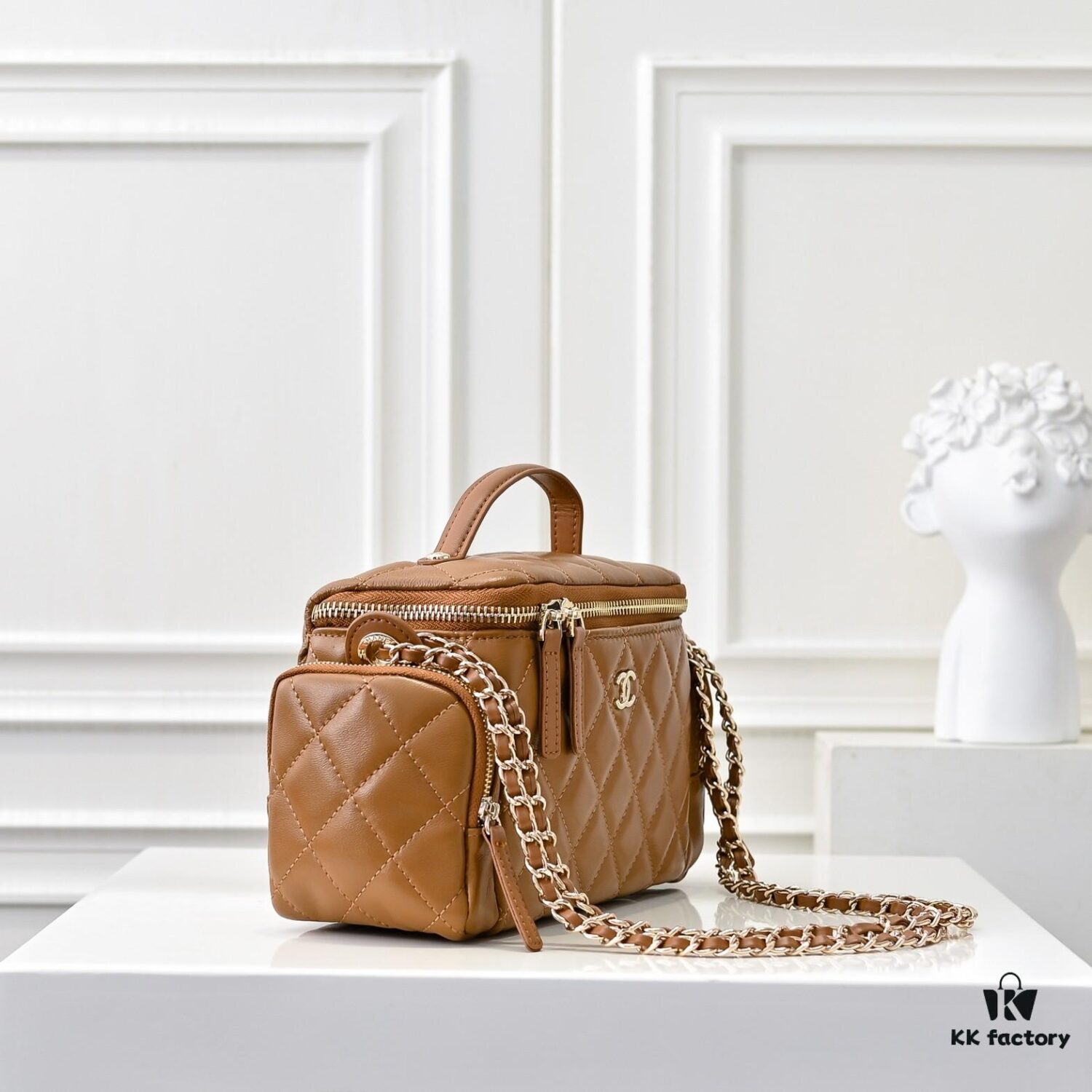 69304fa9f09edb6de4c4ea6d CHANEL 24K New Camera Bag - Elegantly Crafted with Lambskin and Metallic Chain