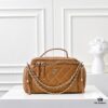 69304fb0f09edb6de4c4ea75 CHANEL 24K New Camera Bag - Elegantly Crafted with Lambskin and Metallic Chain