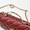 69304fc9f09edb6de4c4ea8e CHANEL 2024 Fall/Winter New Arrival Genuine Lambskin WOC with Metallic Rhinestone Handle, Stylish and Elegant – Can Be Carried by Hand or Worn Crossbody