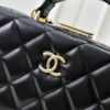 69304fcef09edb6de4c4ea95 CHANEL 24K Makeup Pouch, Luxurious and Stylish, Top-Grain Leather with Durable Gold Chain, Classic CC Logo, Perfect for Everyday Elegance