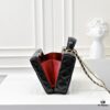 69304fd1f09edb6de4c4ea99 CHANEL 24K Makeup Pouch, Luxurious and Stylish, Top-Grain Leather with Durable Gold Chain, Classic CC Logo, Perfect for Everyday Elegance