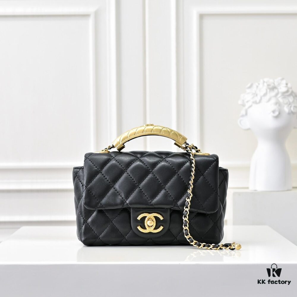 69304fdbf09edb6de4c4eaa6 Chanel 24B Newest Metal Adjustable Flap Bag, Multiple Carrying Styles, Ultra-Soft Lambskin Shoulder Crossbody Bag