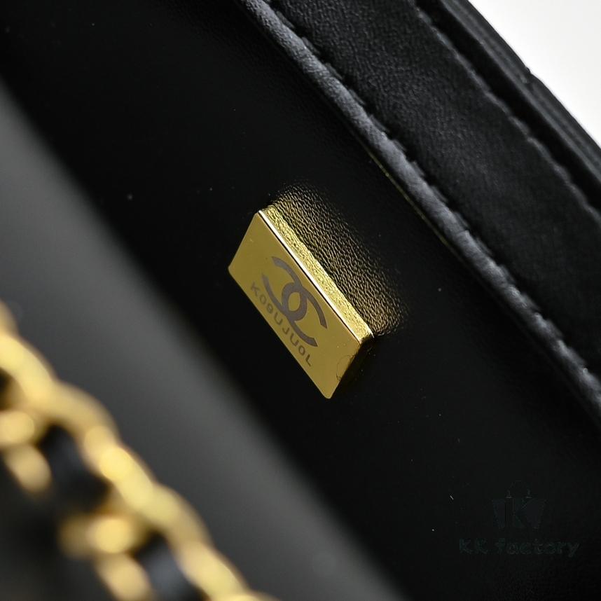 Chanel 24B Newest Metal Adjustable Flap Bag, Multiple Carrying Styles, Ultra-Soft Lambskin Shoulder Crossbody Bag