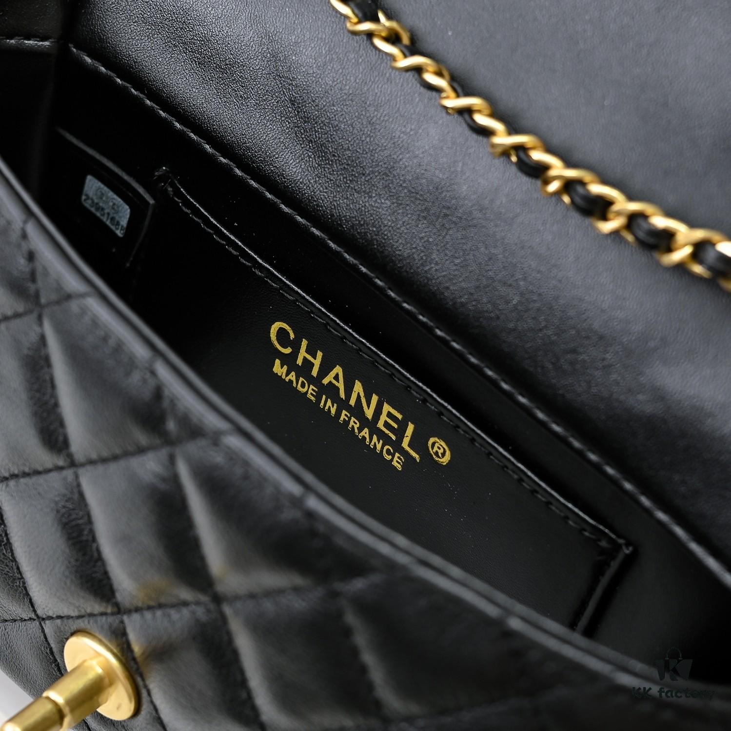 Chanel 24B Newest Metal Adjustable Flap Bag, Multiple Carrying Styles, Ultra-Soft Lambskin Shoulder Crossbody Bag