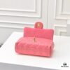 69304fe1f09edb6de4c4eaaf Chanel 24B Latest Metal Adjustable Flap Bag, Soft Lambskin Shoulder Bag with Adjustable Strap for Multiple Wearing Styles