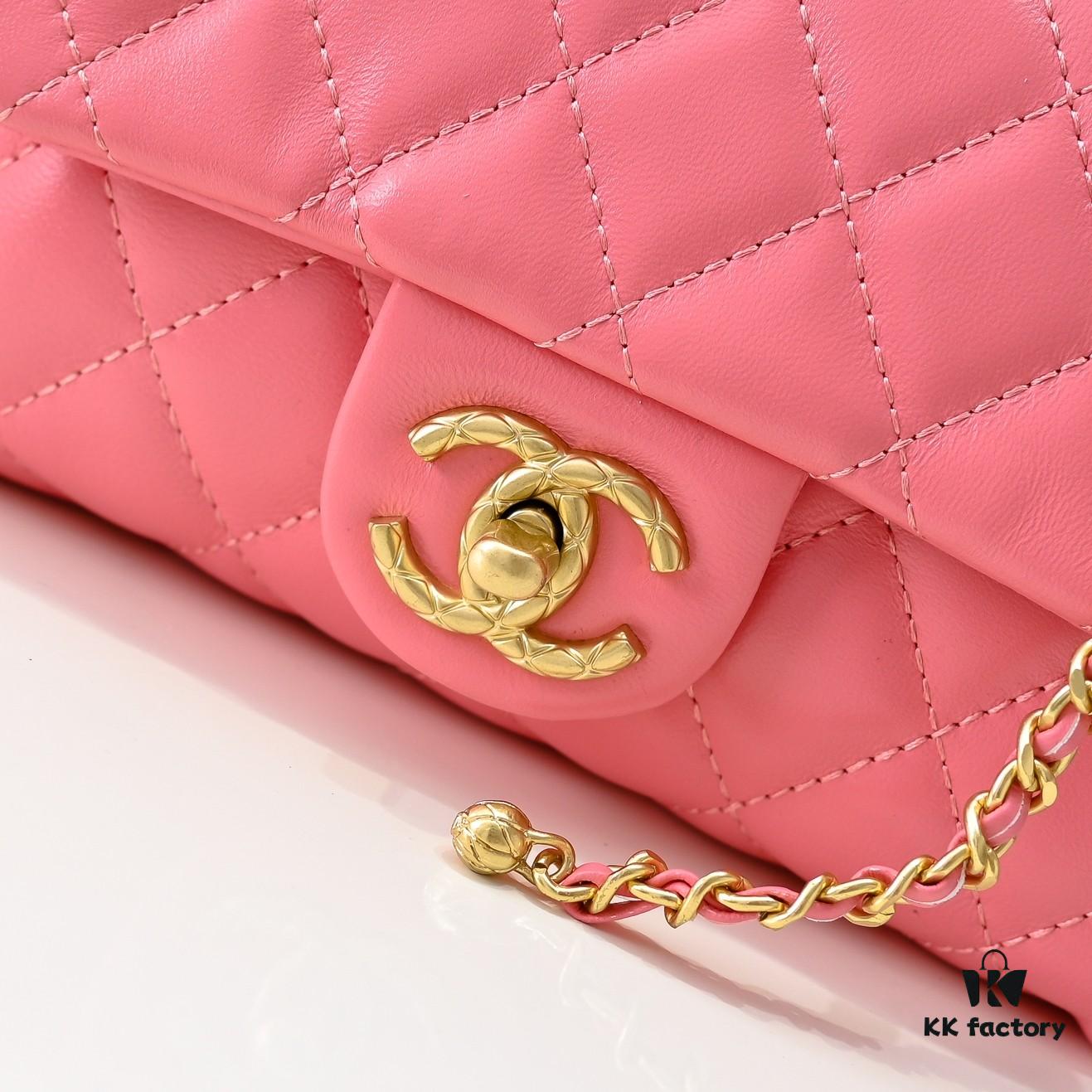 69304fe3f09edb6de4c4eab2 Chanel 24B Latest Metal Adjustable Flap Bag, Soft Lambskin Shoulder Bag with Adjustable Strap for Multiple Wearing Styles