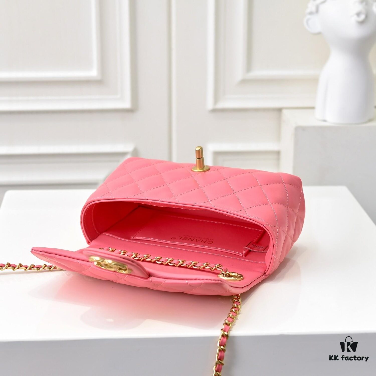 69304fe5f09edb6de4c4eab5 Chanel 24B Latest Metal Adjustable Flap Bag, Soft Lambskin Shoulder Bag with Adjustable Strap for Multiple Wearing Styles
