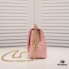 Chanel 23P New Arrival Mini Heart Ball Bag – Matte Crushed Leather with Chain Strap