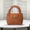 Chanel Vintage Handbag - Soft Imported Caviar Leather, Signature Logo Clasp, Elegant Lady Style, Large Capacity