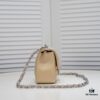 69305014f09edb6de4c4eb03 Chanel Beige Crossbody Bag - High-Quality Calfskin, One-to-One Craftsmanship, Inspired by Camera Shape Design