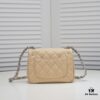 69305016f09edb6de4c4eb05 Chanel Beige Crossbody Bag - High-Quality Calfskin, One-to-One Craftsmanship, Inspired by Camera Shape Design