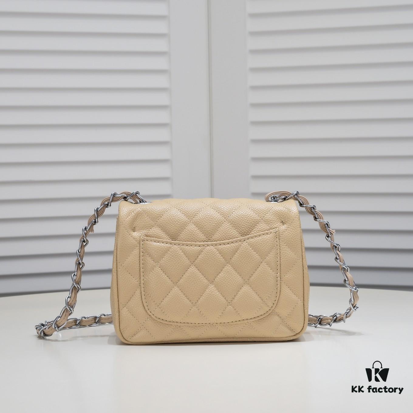 69305016f09edb6de4c4eb05 Chanel Beige Crossbody Bag - High-Quality Calfskin, One-to-One Craftsmanship, Inspired by Camera Shape Design