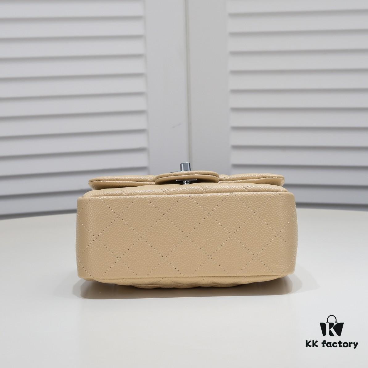 69305018f09edb6de4c4eb0a Chanel Beige Crossbody Bag - High-Quality Calfskin, One-to-One Craftsmanship, Inspired by Camera Shape Design