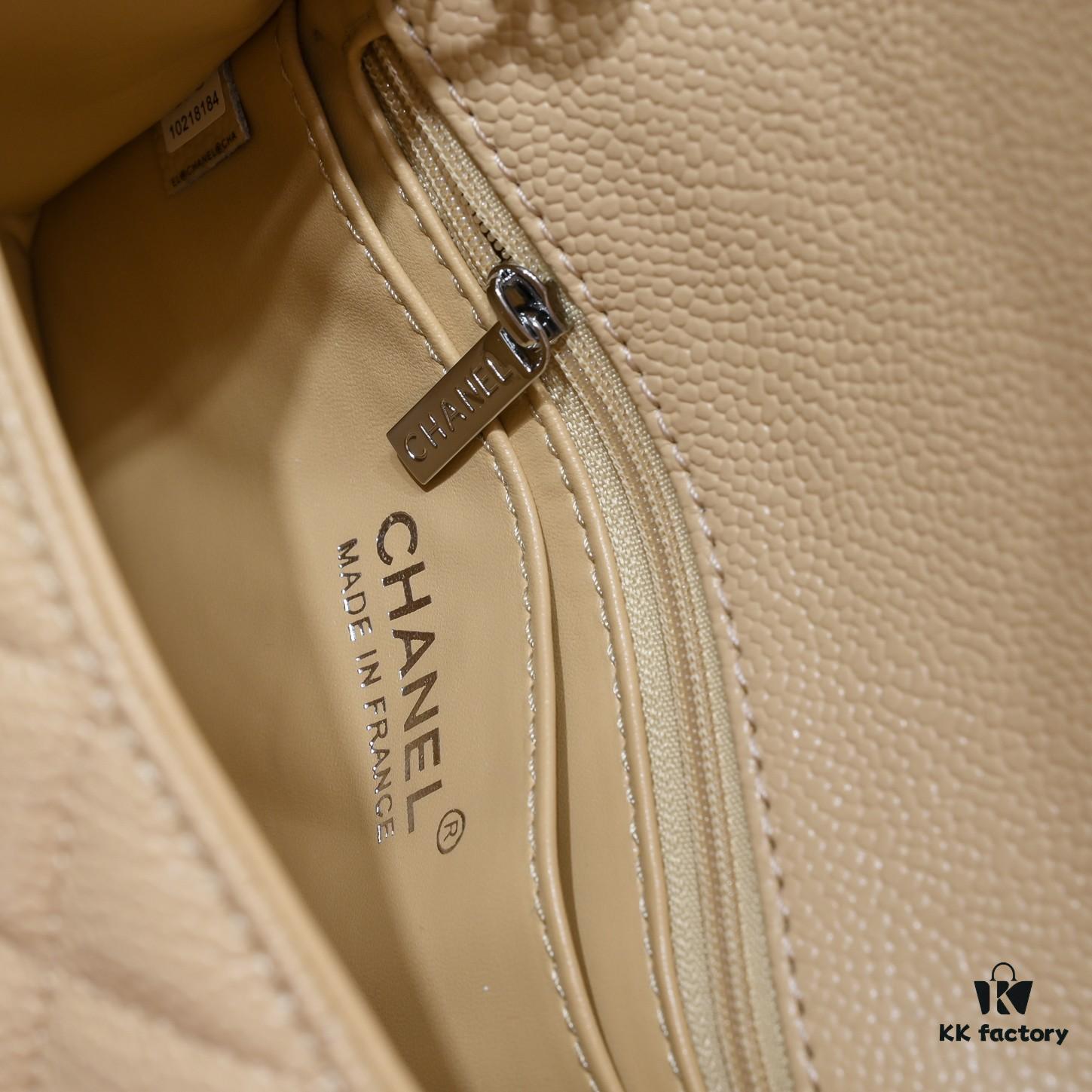 6930501df09edb6de4c4eb13 Chanel Beige Crossbody Bag - High-Quality Calfskin, One-to-One Craftsmanship, Inspired by Camera Shape Design