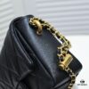 6930501df09edb6de4c4eb14 Chanel 21K Latest Bestseller Mini Square Flap Bag - Quilted Calfskin with Gold-Tone Chain and Turn-Lock Closure