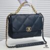 69305022f09edb6de4c4eb1a Chanel Mid-Size Handbag - New Bestseller in Soft Imported Calfskin Leather