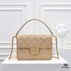 Large Size 👑 CHANEL 24K Autumn-Winter New Arrival, Featuring Unique Texture of Caviar Leather in Large, Medium, and Small Sizes. Can Be Carried by Hand or Worn Crossbody with Detachable Strap