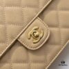 Large Size 👑 CHANEL 24K Autumn-Winter New Arrival, Featuring Unique Texture of Caviar Leather in Large, Medium, and Small Sizes. Can Be Carried by Hand or Worn Crossbody with Detachable Strap