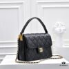6930505df09edb6de4c4eb7d Large Size 👑 CHANEL 24k Fall/Winter New Arrival Caviar Leather Handbag with Unique Texture – Detachable Strap for Handheld or Crossbody Wear