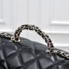 69305088f09edb6de4c4ebaa Large Size 👑 Chanel 24B New Collection Top-Grain Oil-Waxed Leather Handbag with Braided Metal Chain Handle