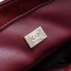 6930509af09edb6de4c4ebb7 Large Size 👑 Chanel 24B New Collection Top-Grain Waxed Leather Bag with Braided Metal Chain Handle